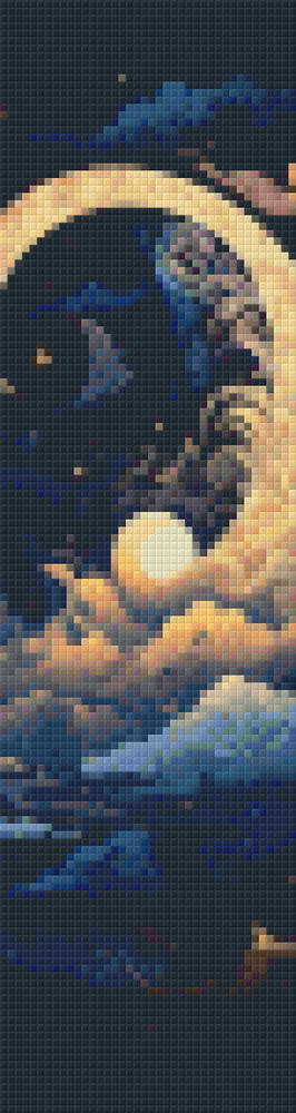 Moonlight 3 [3] Baseplate Pixelhobby Mini Mosaic Art Kit